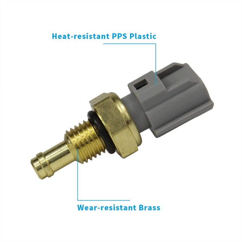 DOICOO Coolant Temperature Sensor 978F12A648AA 4537712 5072891 Compatible with Ford Contour Escort Coupe Explorer Ranger Fusion Mazda MX-6 CX-7 CX-9 MX-5 Mercury Cougar Milan Mountaineer Mystique - Image 2